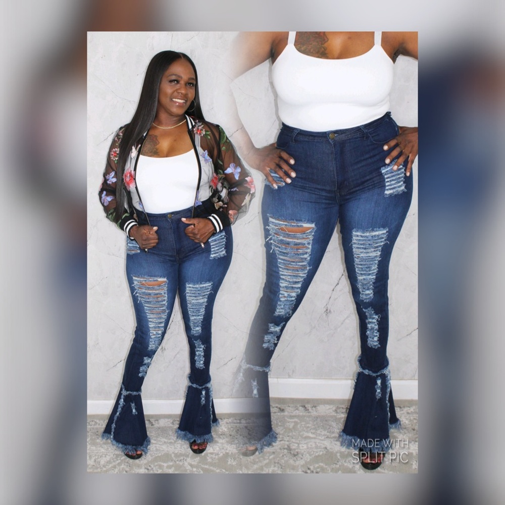 Distressed Jeans